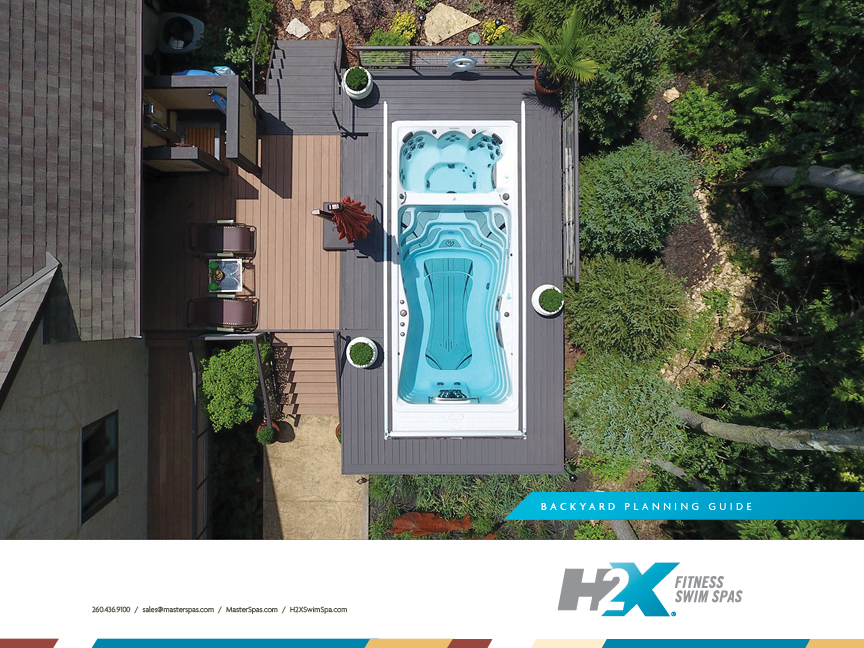 Download the h2x swim spa backyard planning guide